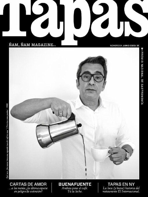 Détails du titre pour TAPAS  par Spain Media Consulting - Disponible
